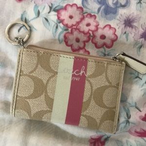 COACH leather wallet